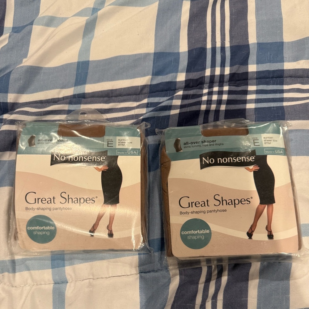 No Nonsense Great Shapes Pantyhose - suntan